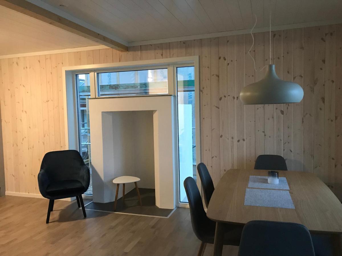 Nappstraumen Seafront Cabin Leknes Exteriér fotografie