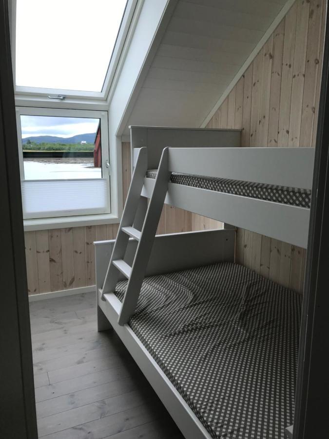 Nappstraumen Seafront Cabin Leknes Exteriér fotografie