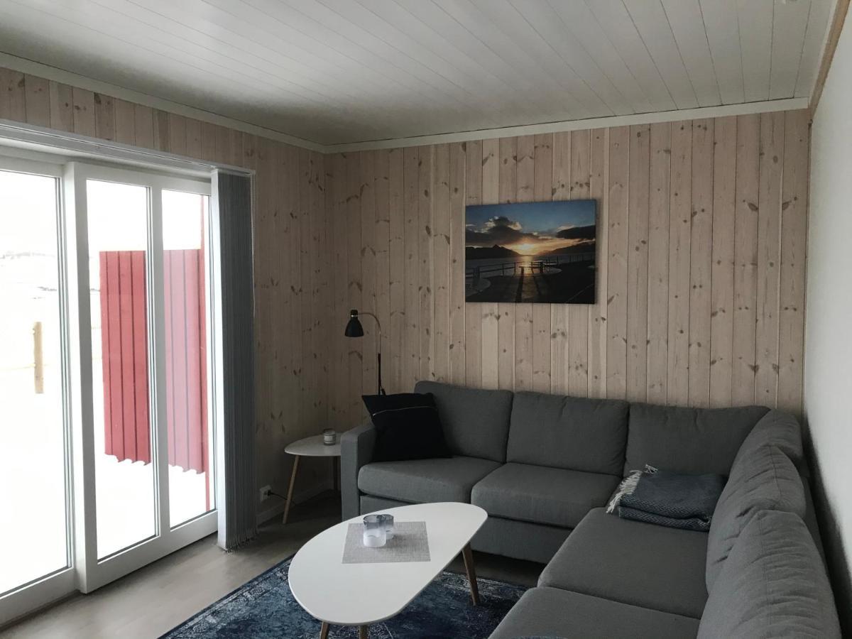 Nappstraumen Seafront Cabin Leknes Exteriér fotografie
